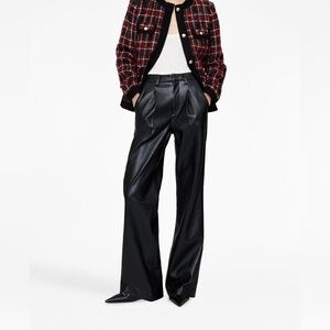 Anine Bing Vegan leather pants 34 brand new